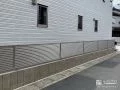 道路側の目隠しフェンス