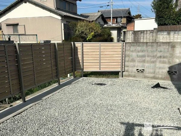 水はけが良く雑草も生えにくいお庭のローメンテナンス化工事