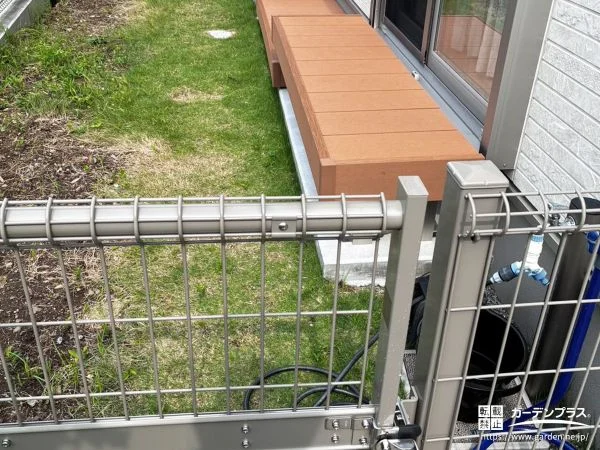愛犬がお庭でのびのび遊べる門扉付きドッグランをつくった工事
